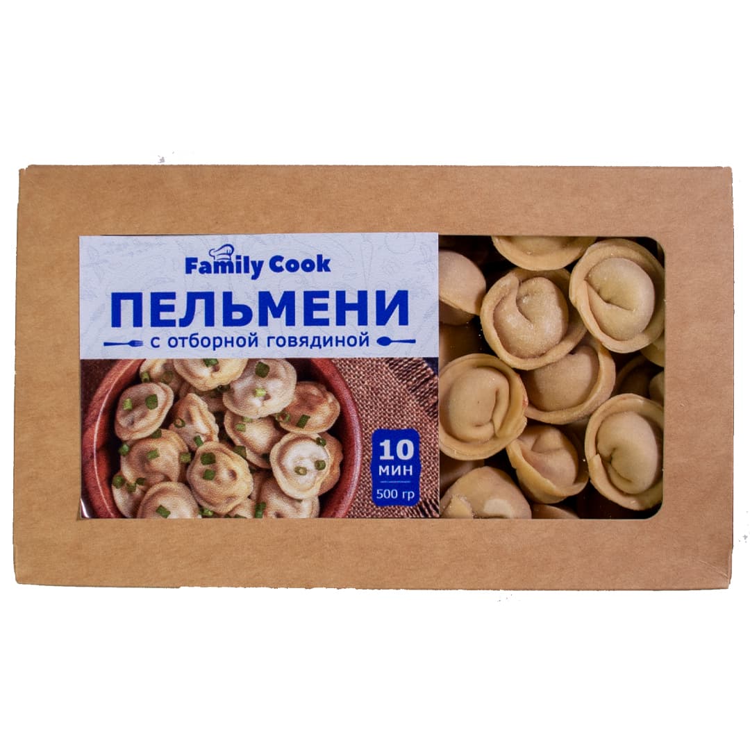 Пельмени — домашние блюда Family Cook