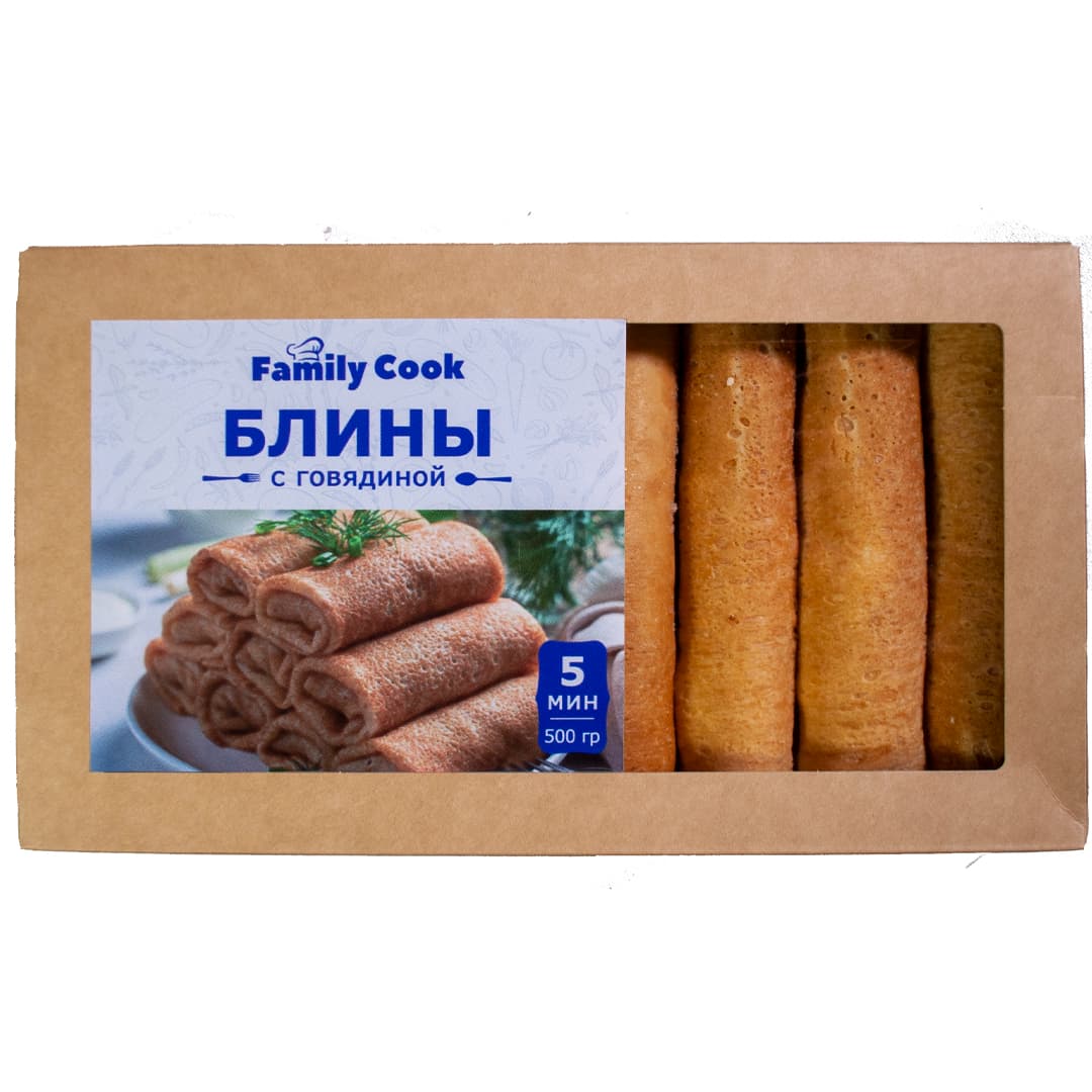 Блины — домашние блюда Family Cook