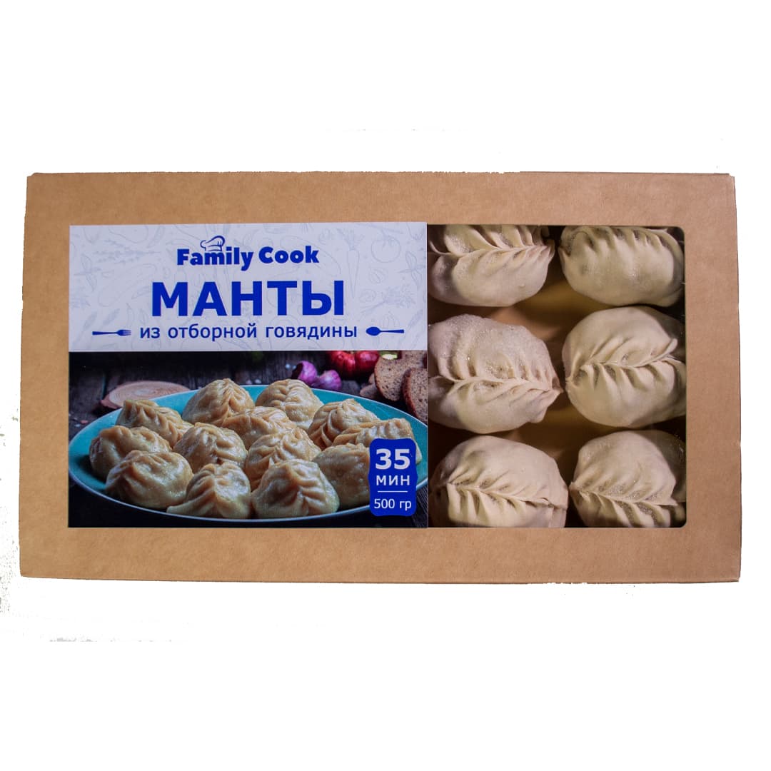 Манты — домашние блюда Family Cook